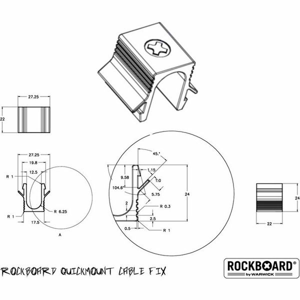 Rockboard Quick Mount Cable Fix
