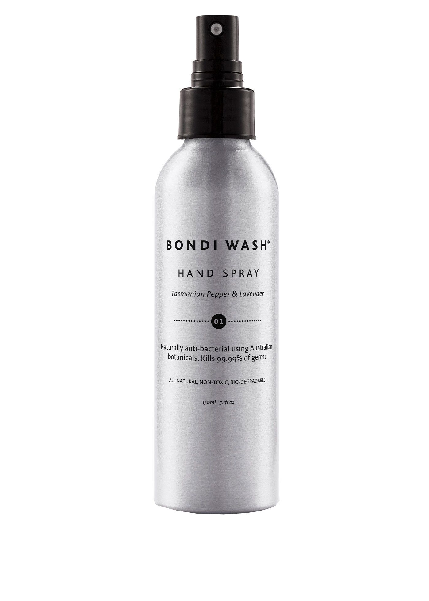 Bondi Wash Hand Spray Tasmanian Pepper & Lavender