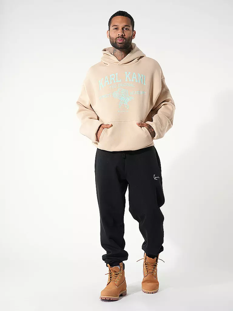 KARL KANI Kapuzensweater - Hoodie beige