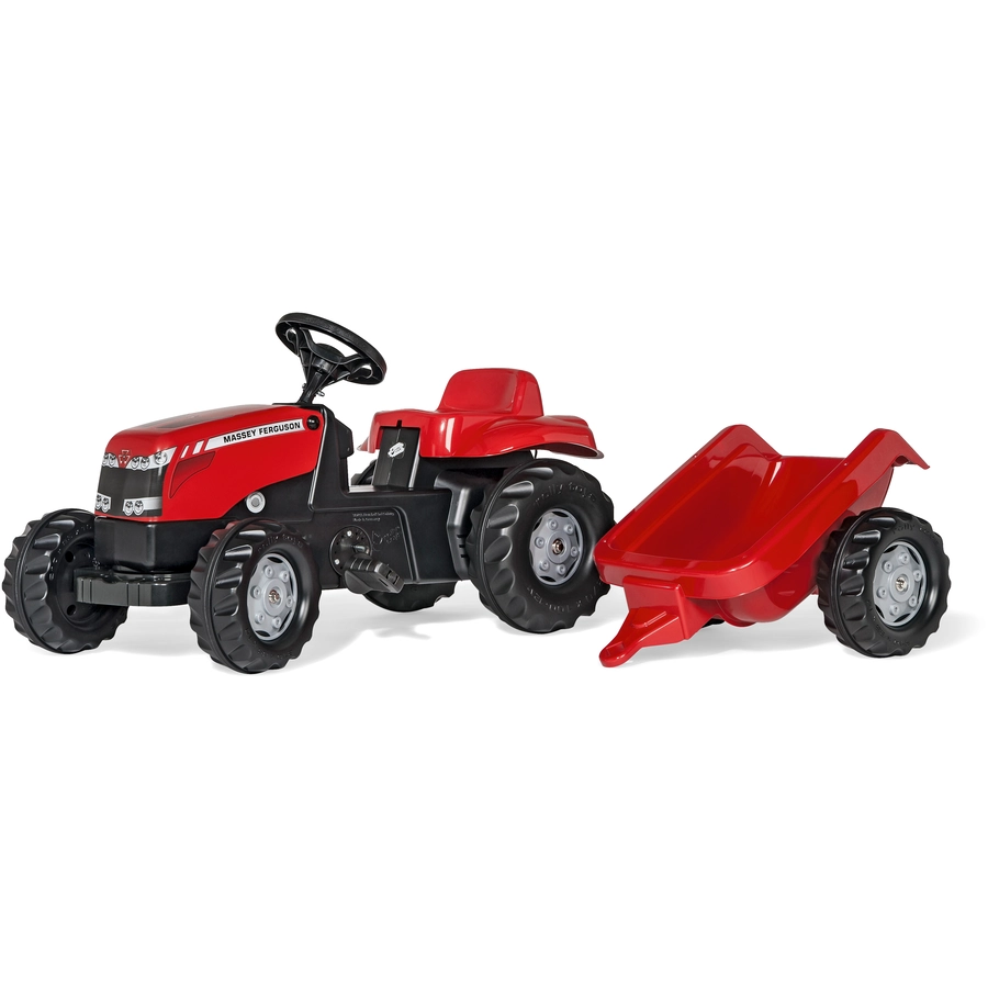 rolly®toys Kindertraktor rollykid MF mit rollyKid Trailer 012305