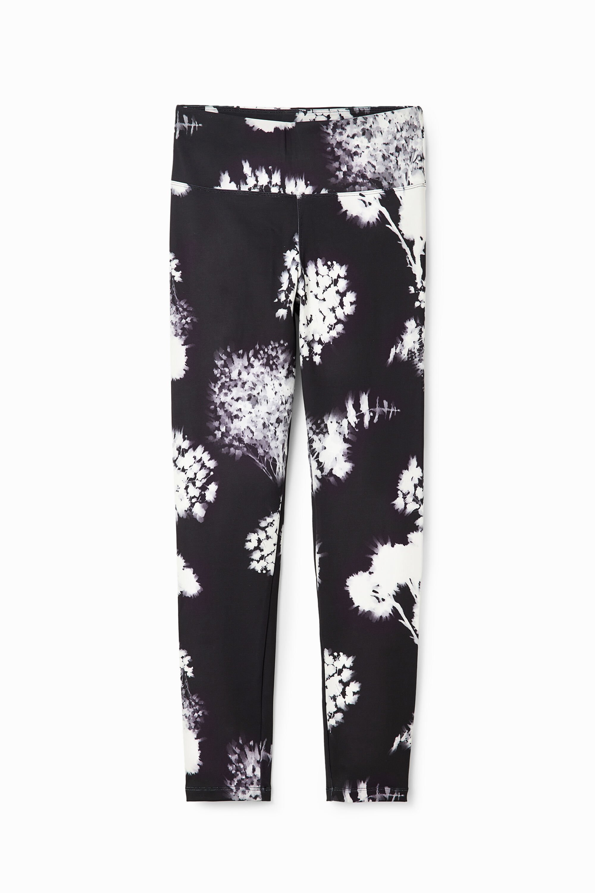 Legging sport fleurs