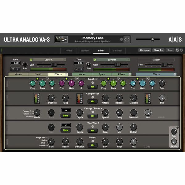 Applied Acoustics Systems Ultra-Analog VA-3