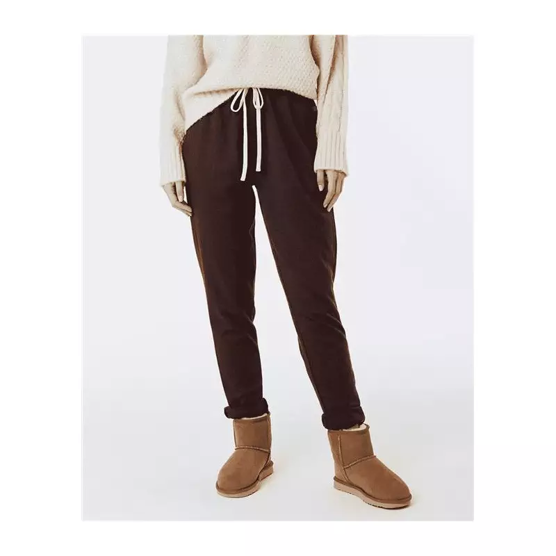 Pantalon femme RIPCURL Santander Relax Pant Dark Brown