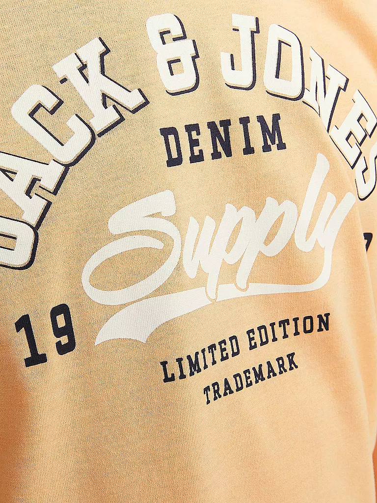 JACK & JONES Jungen T-Shirt JJELOGO orange