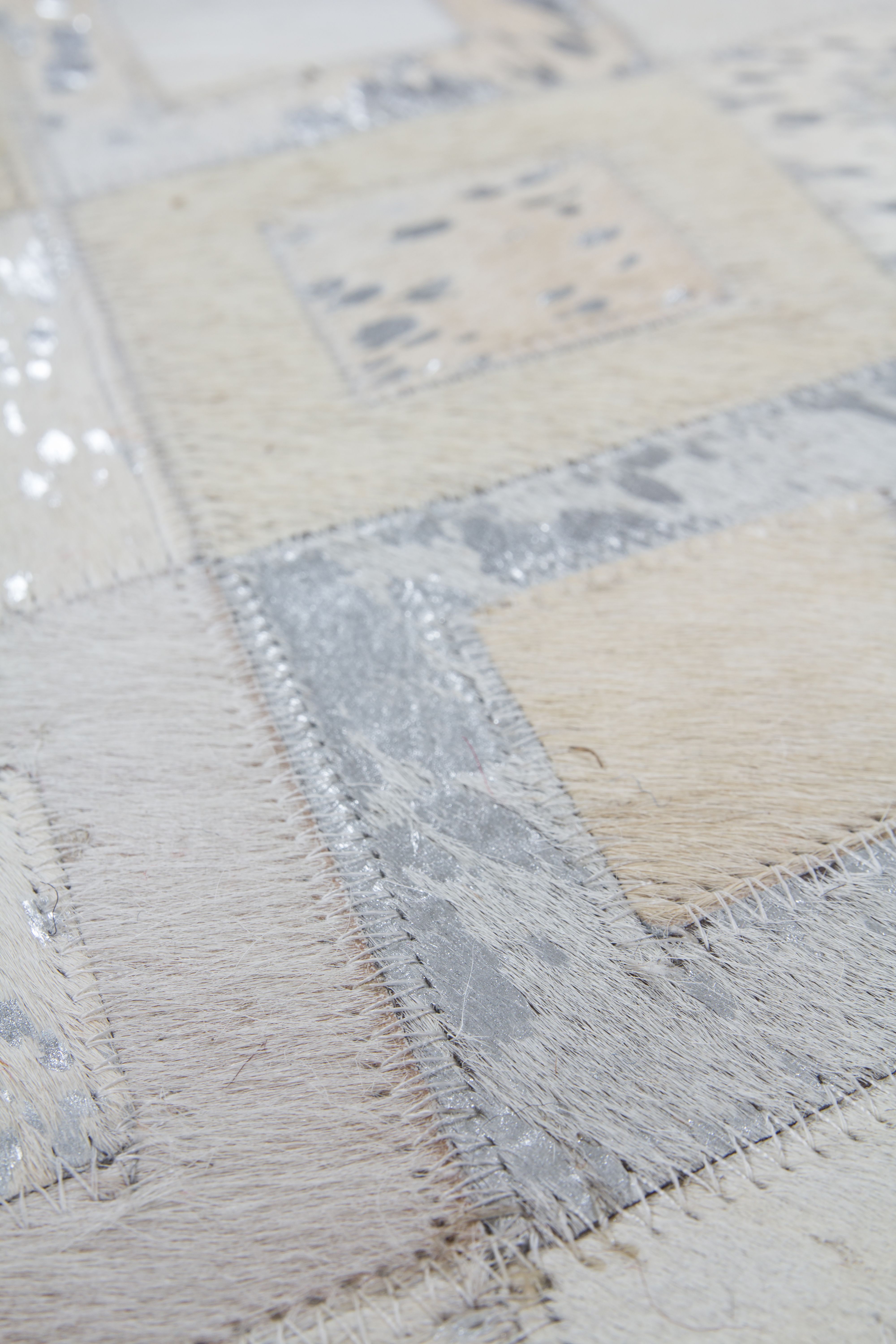 Vloerkleed 110 Grijs Zilver Spark