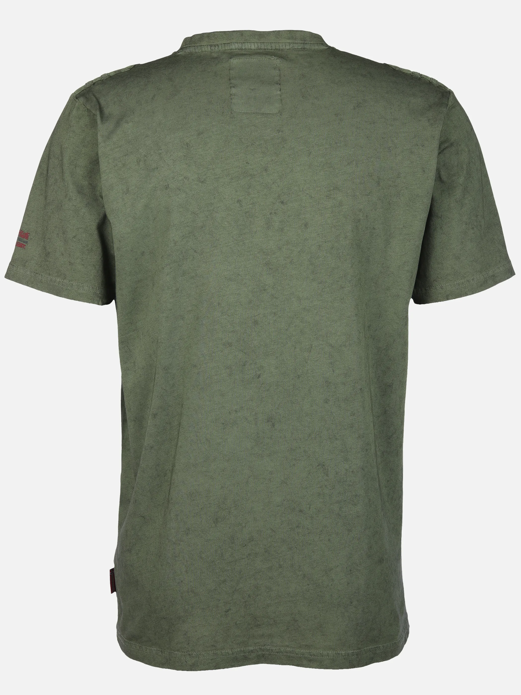 Herren Henleyshirt im Used Look