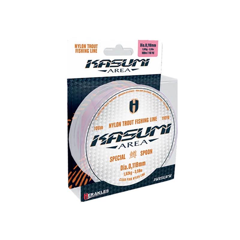 Nylon Herakles Kasumi Clear Pink - 100M