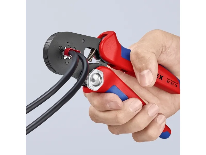 KNIPEX - Krimpudstyr - selvjusterende