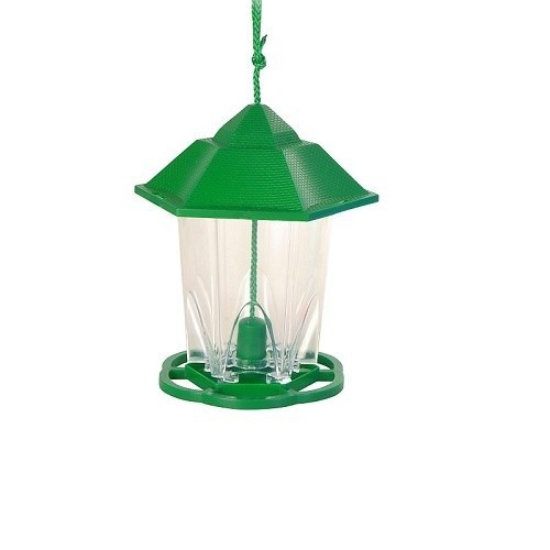 comedouro de pássaros verde para exterior