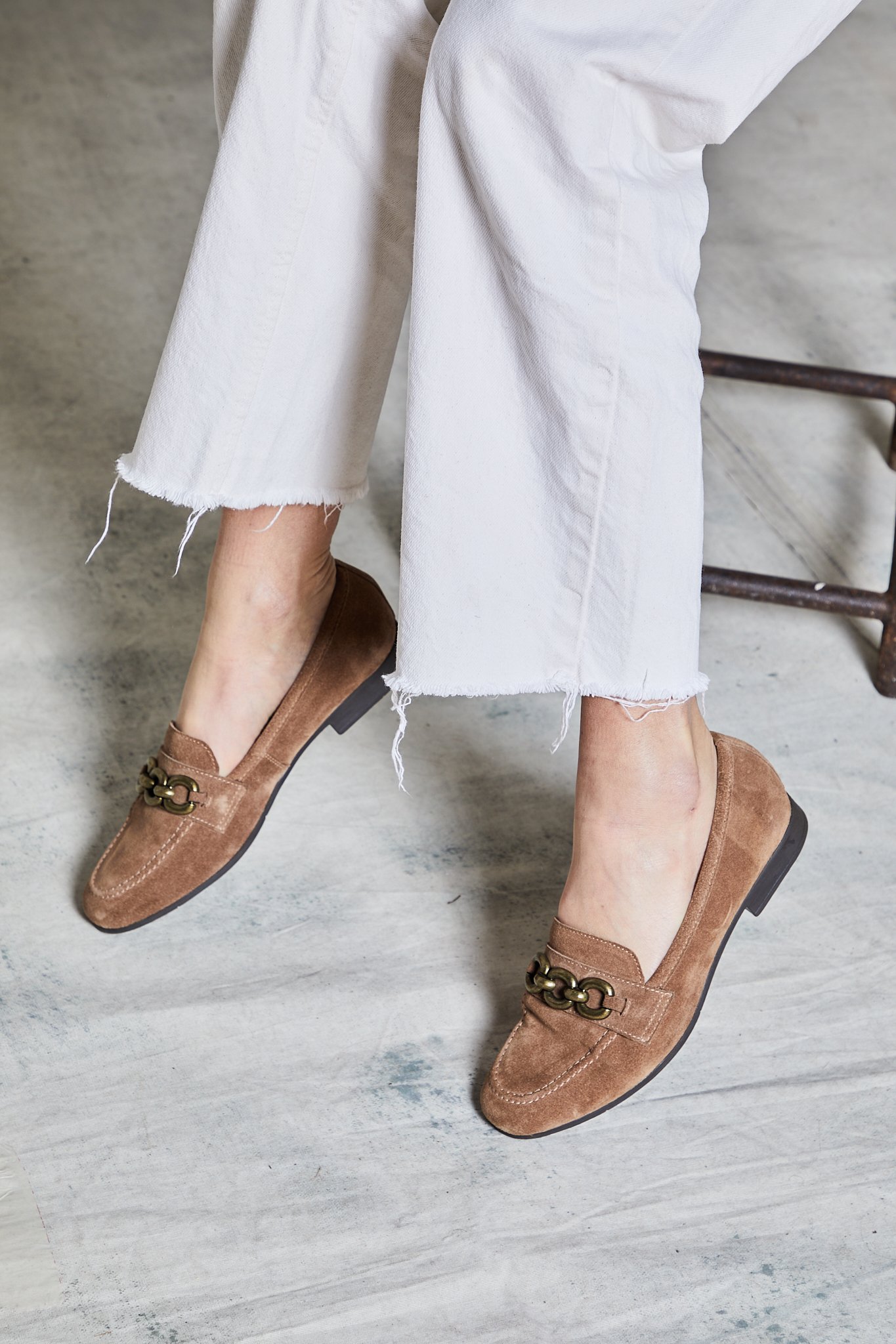 André - Mocassins MALICE Taupe