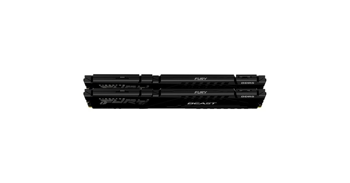 Kingston FURY16 GB DDR5-5200 Kit werkgeheugen  (Zwart, KF552C40BBK2-16, Beast, XMP 3.0)