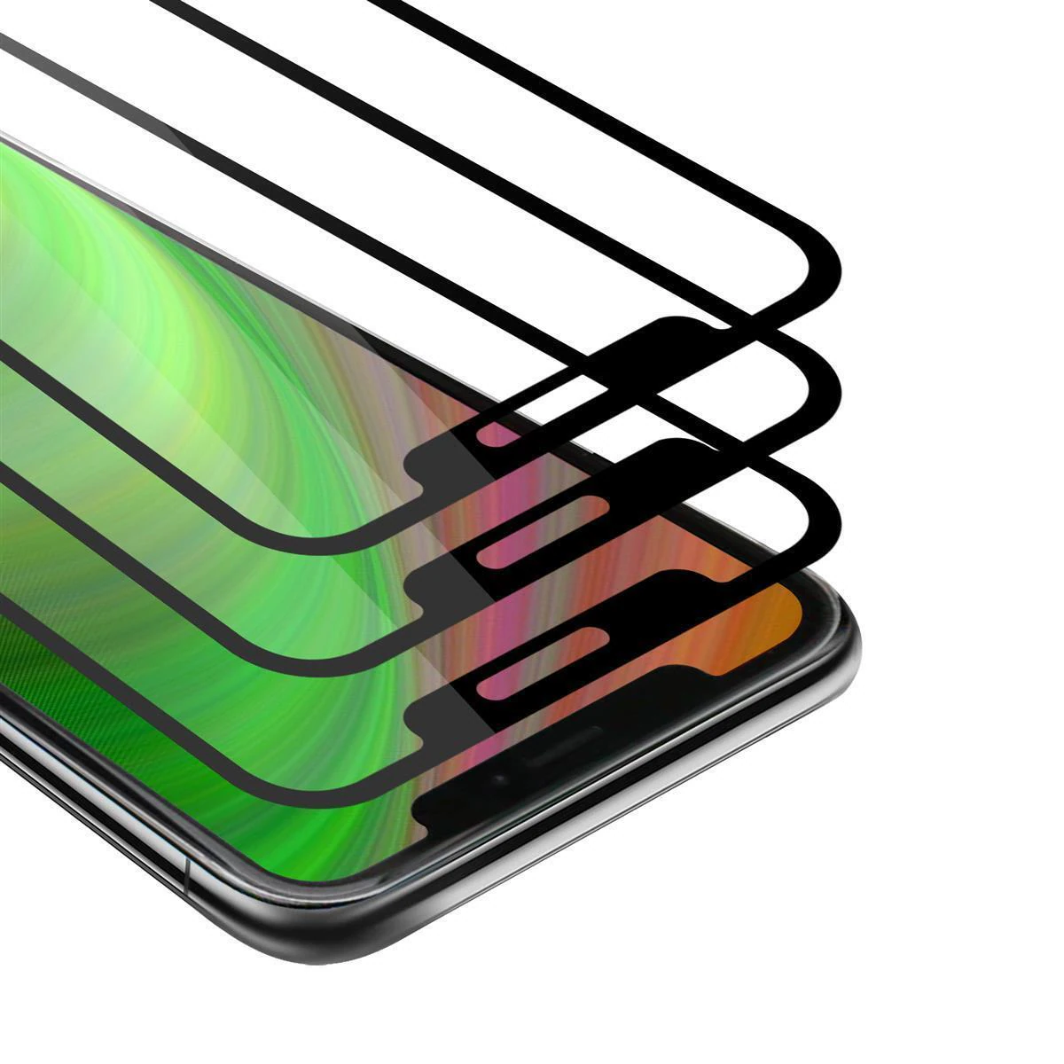 iPhone 12 MINI 3x Skjermbeskytter Skärmskydd