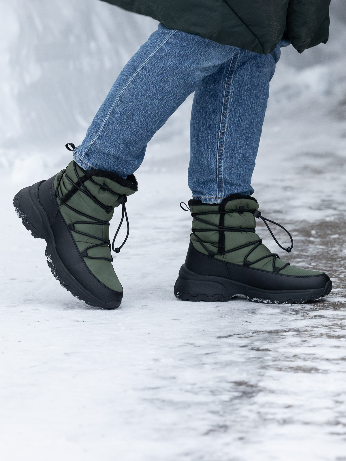 Noodles - Snowrunner Green - Trapes Sko
