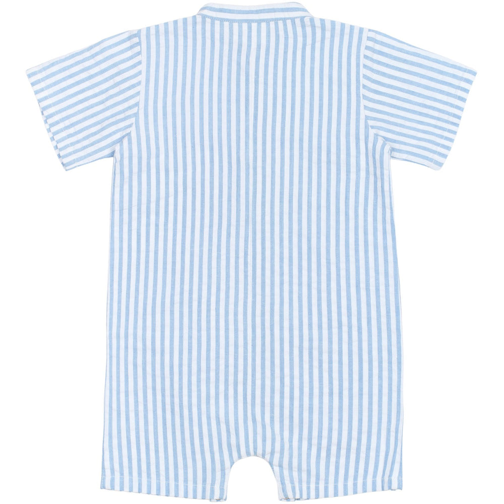 Køb THE NEW Siblings X Luksusbaby Blue Fog Striped Ojo Buksedragt