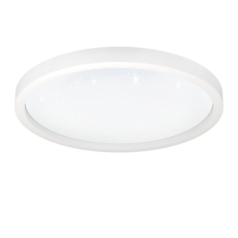 EGLO - Montemorelos-Z loftlampe hvid m/krystaleffekt Ø57 - RGB + TW - Zigbee, Bluetooth