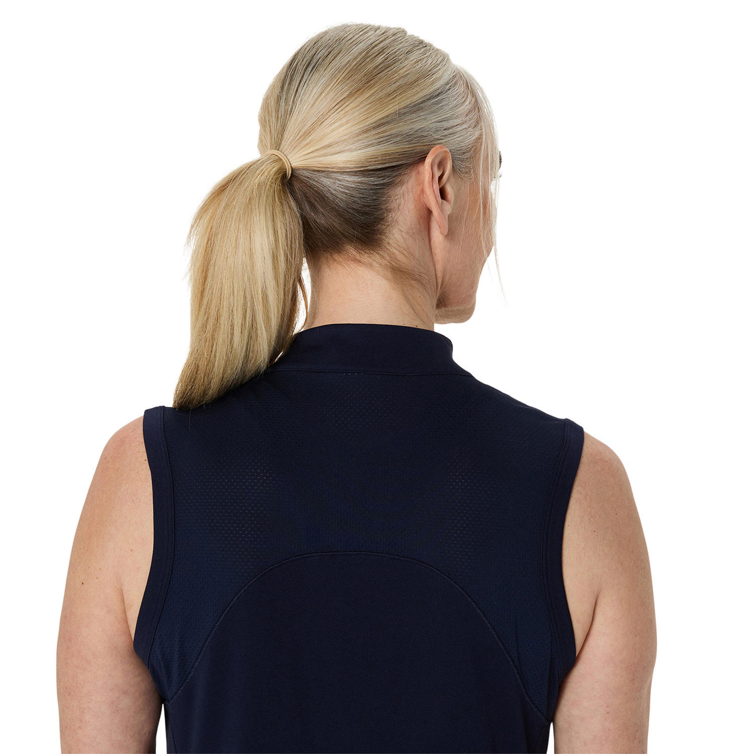 ASICS Court Débardeur Tank Top Femmes - Bleu Foncé
