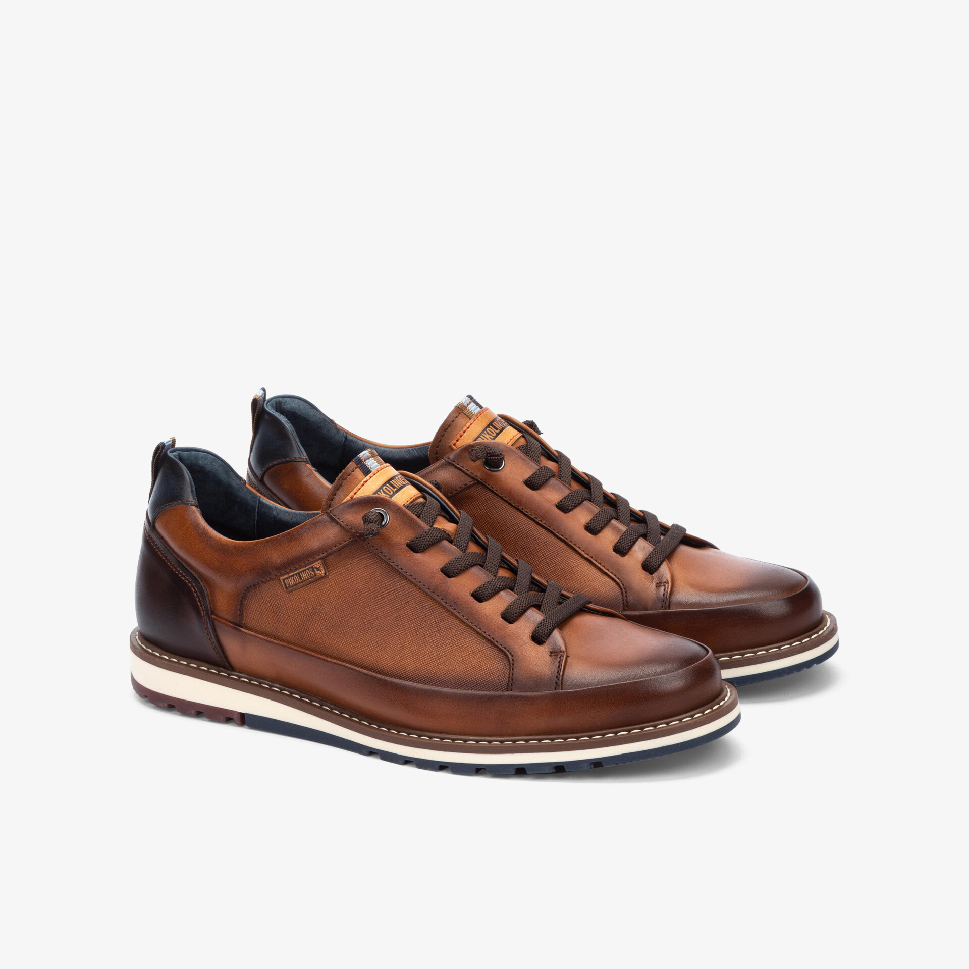 PIKOLINOS BERNA Herren Halbschuhe cognac