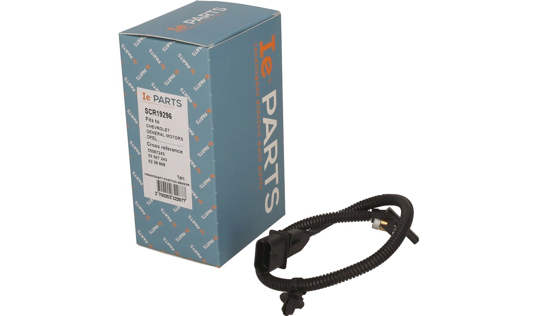 Impulsensor, krumtapaksel