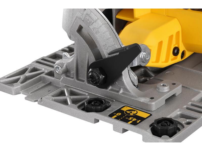 DEWALT Akku-Handkreissäge DCS572NT 18 V, Solo Leistungsstarke XR 18 Volt Akku-Handkreissäge mit 58 mm hoher Schnitttiefe