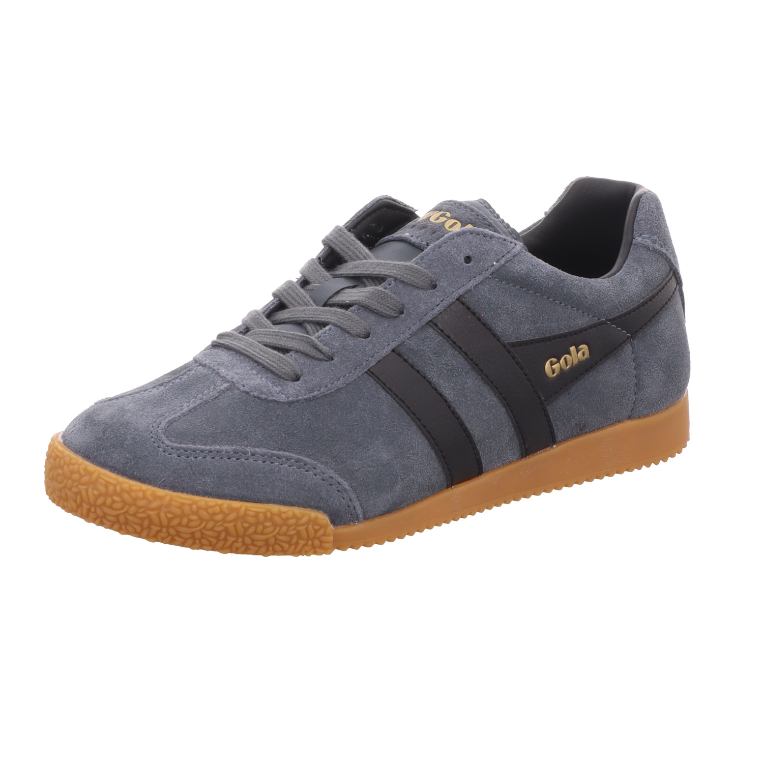Gola Damen-Sneaker Harrier Graphit-Grau-Schwarz