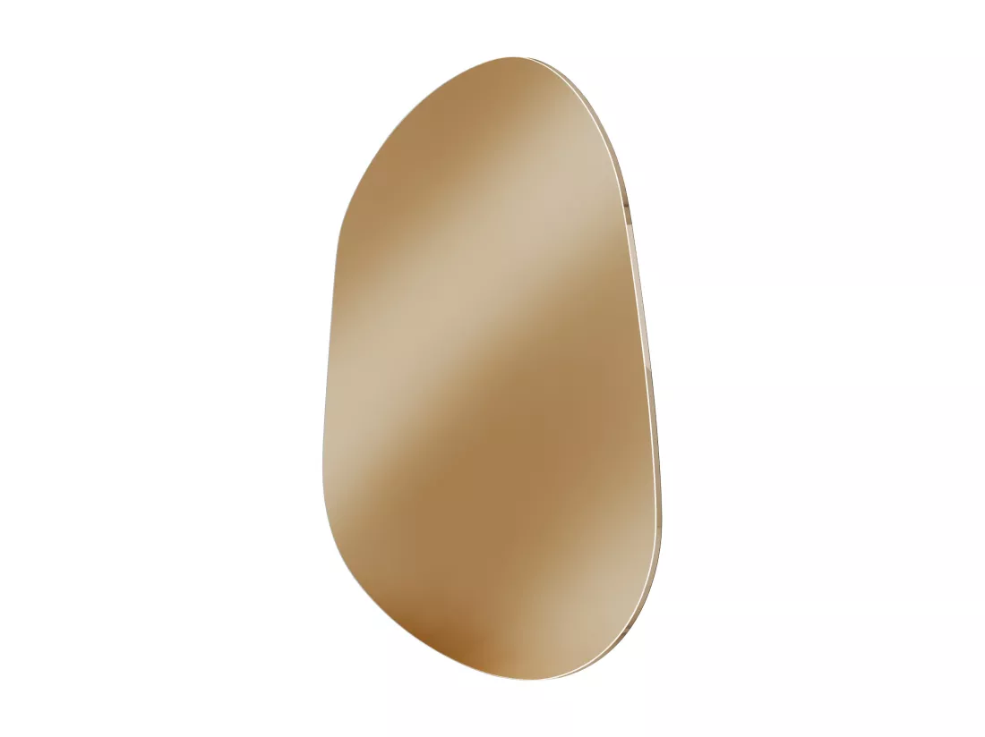 Miroir organique teinté sans cadre - L. 50 x H. 68 cm - GUILINO