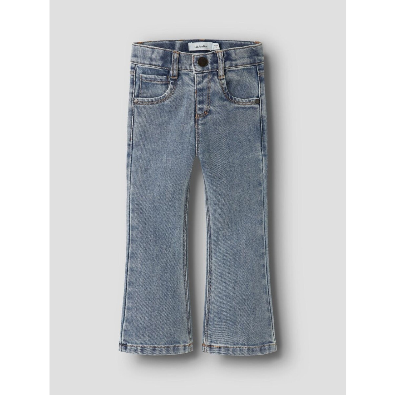Lil ' Atelier | NMFSALLI SLIM BOOT JEANS 2808-SE LIL | Medium Blue Denim