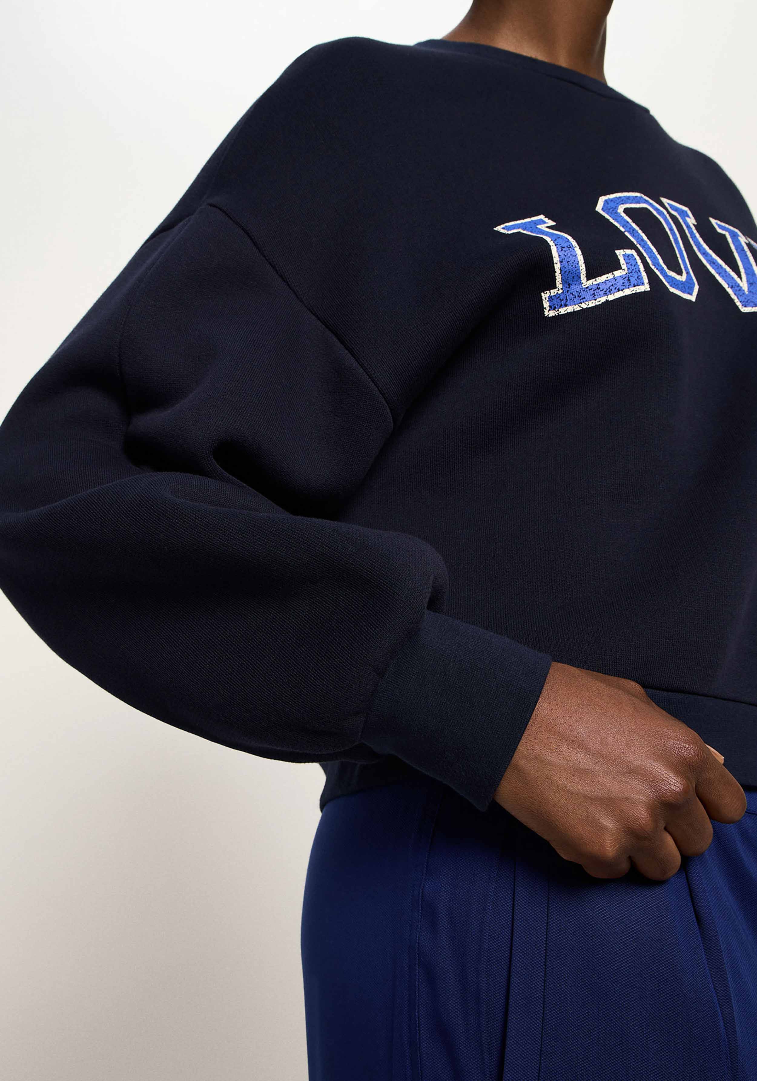 Lanius Statementsweatshirt Midnight