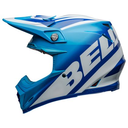 Casque cross Bell MOTO-9S FLEX RAIL 2023 - Bleu