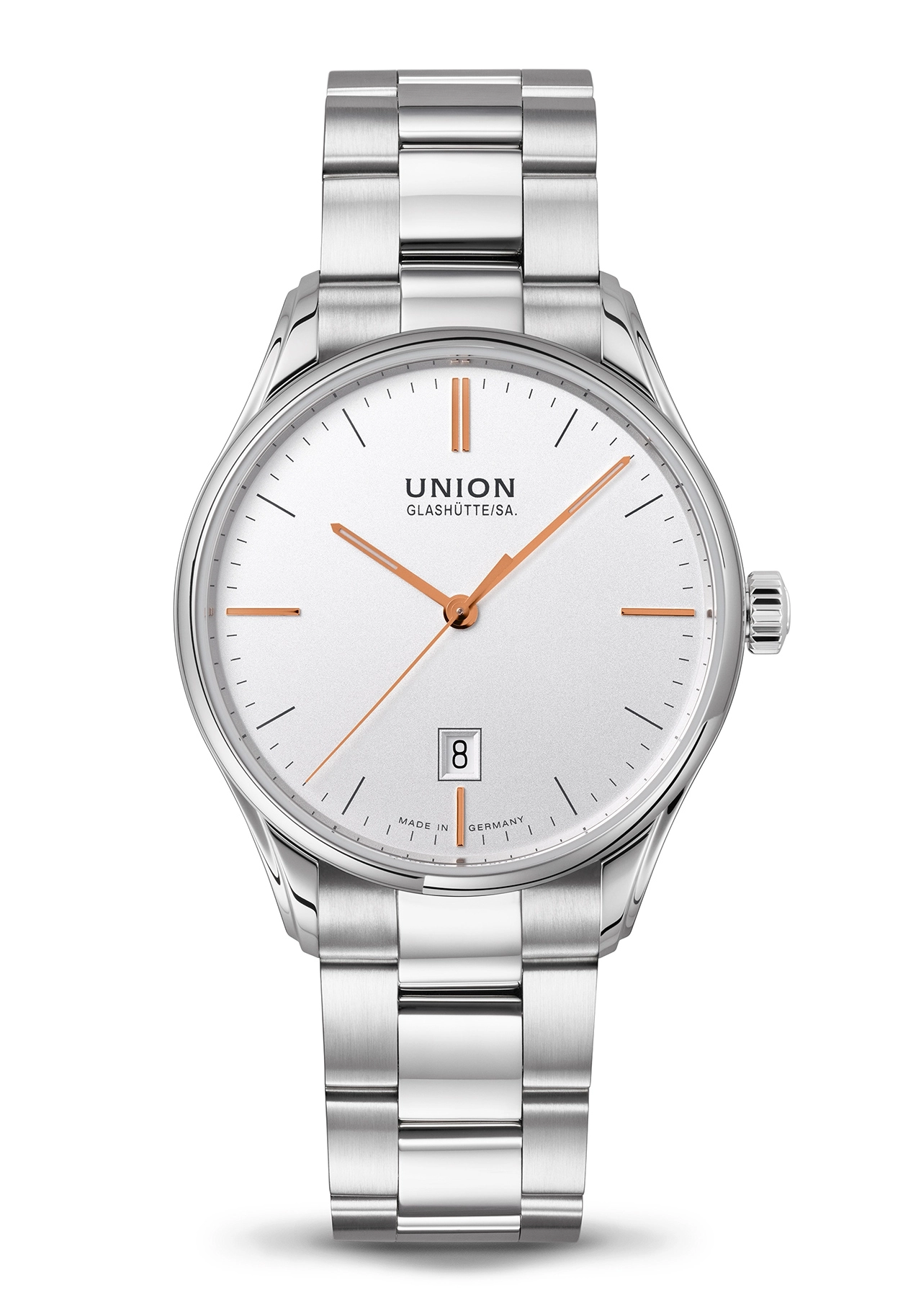 Union Glashütte SA. Viro Datum Herrenuhr D011.407.11.031.01