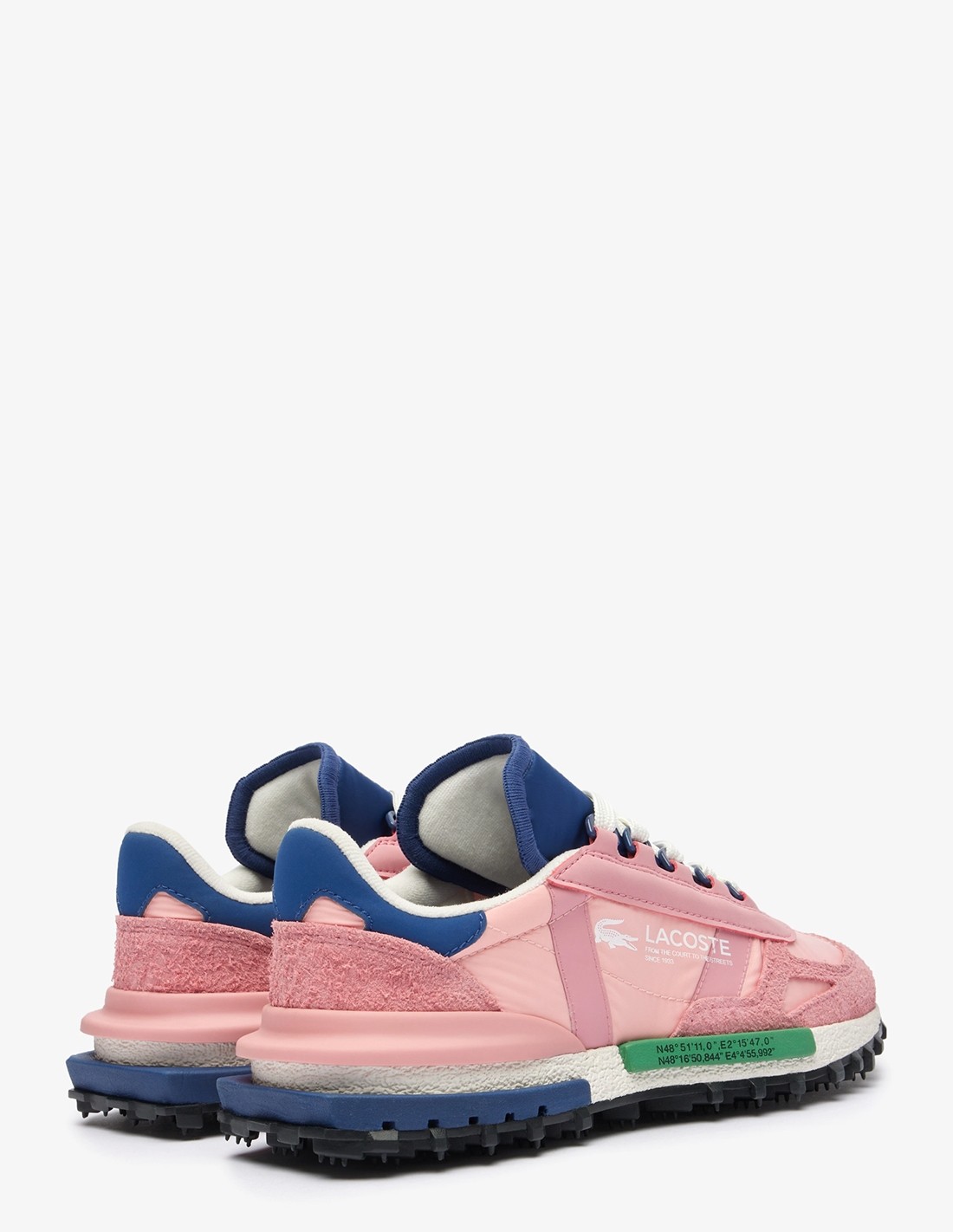 lacoste Sneakers Femme elite active 124 1 sfa Rose/bleu