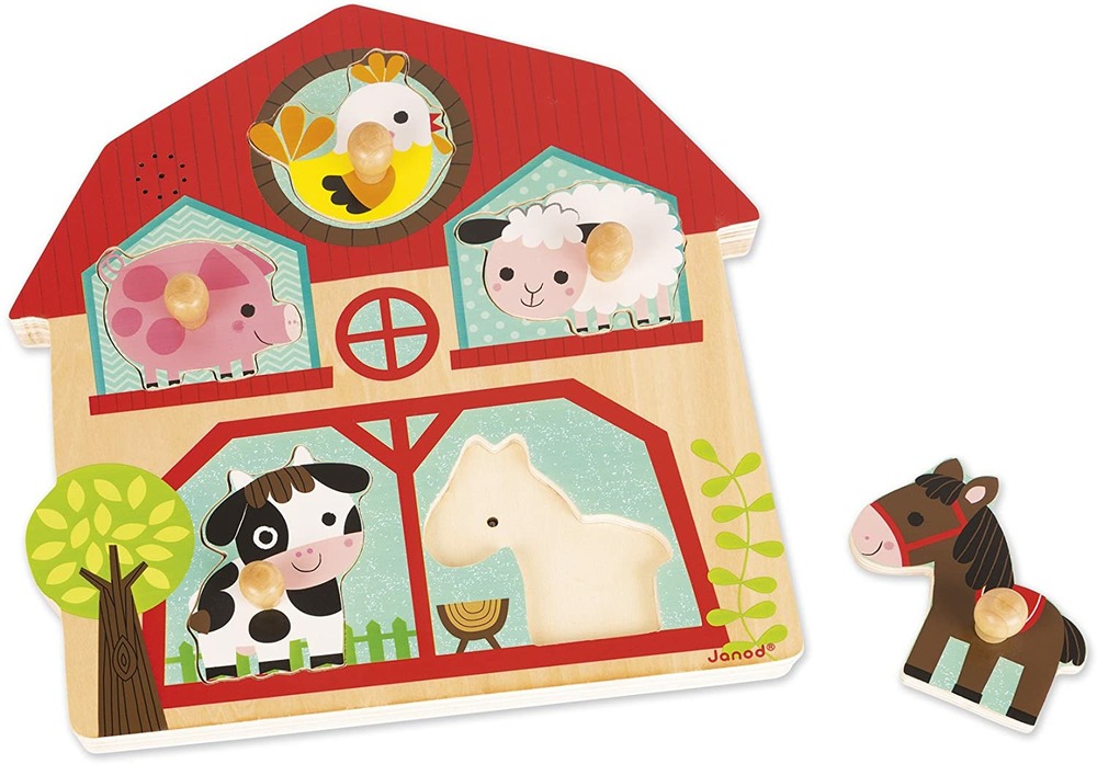 Puzzle sonore les copains de la ferme