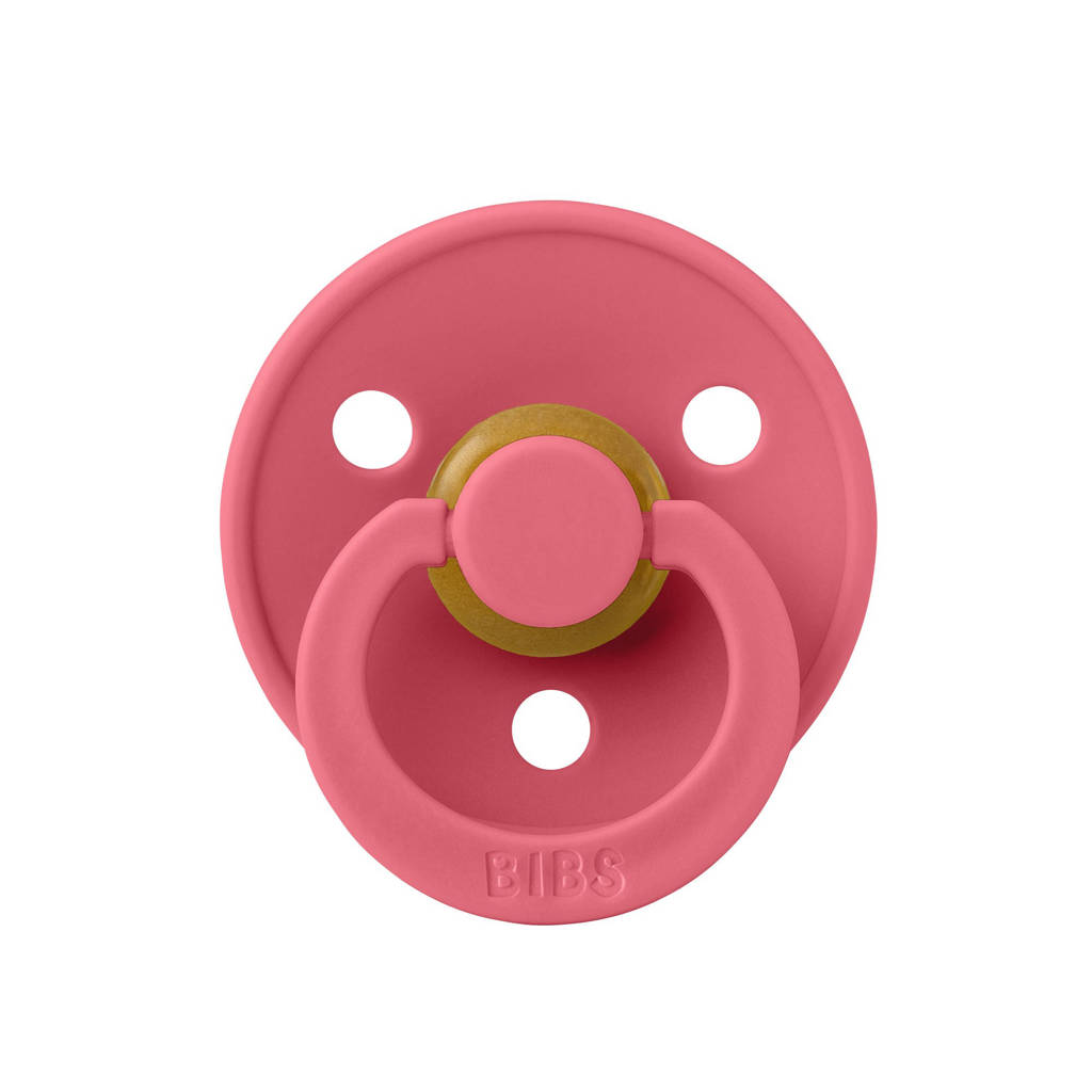 fopspeen - maat 2 - Dusty Pink / Coral (2 stuks)