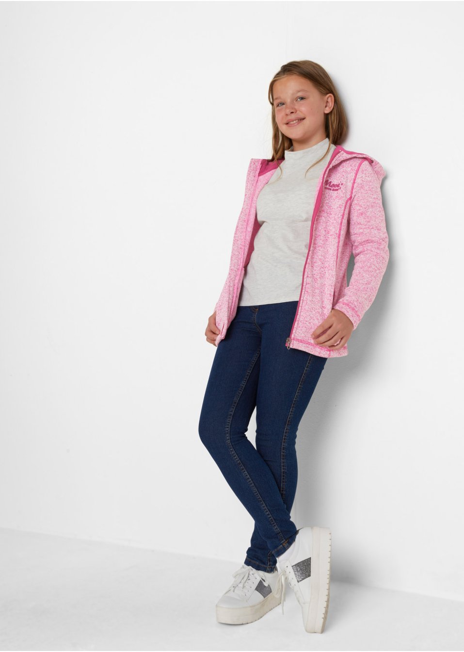 Veste en maille polaire thermo