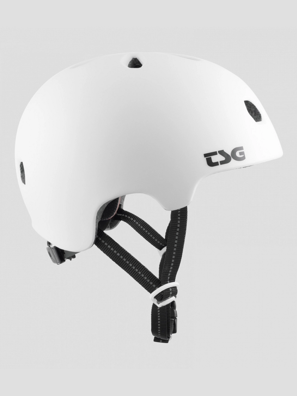 TSG Meta Solid Color Helmet satin white
