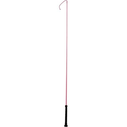 Chicote de competição para montaria em rosa vibrante