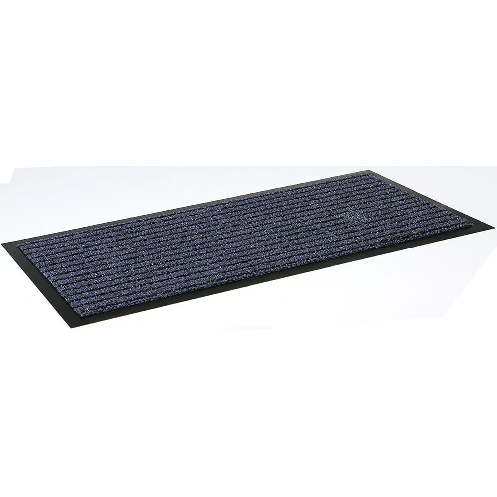 Tapis antidérapant grattant antipoussière absorbant gris 160x60cm