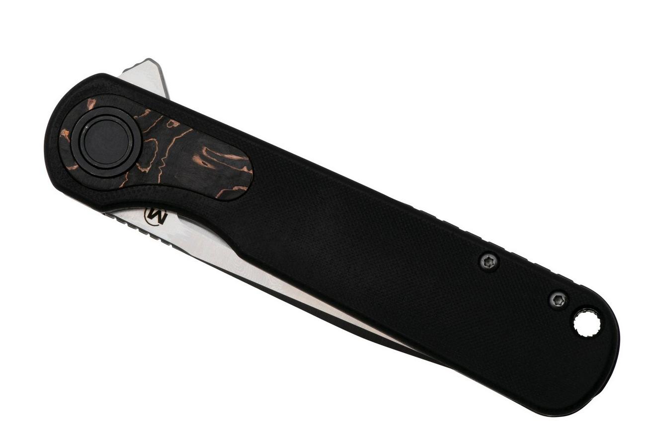 Böker Magnum Braddock 01SC088 Satin 440B, Black G10, zakmes