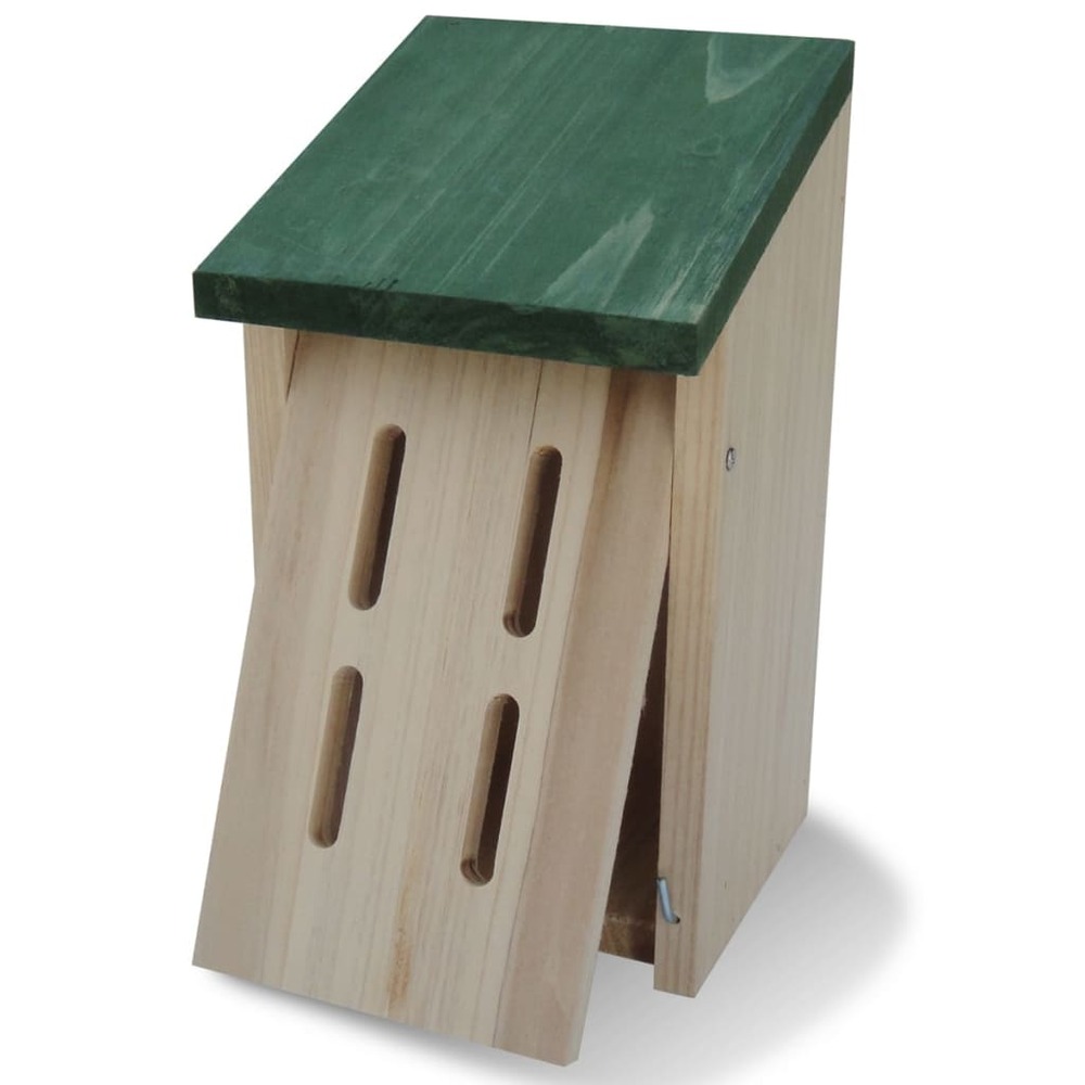 Maison pour papillons 8 pcs bois 14 x 15 x 22 cm