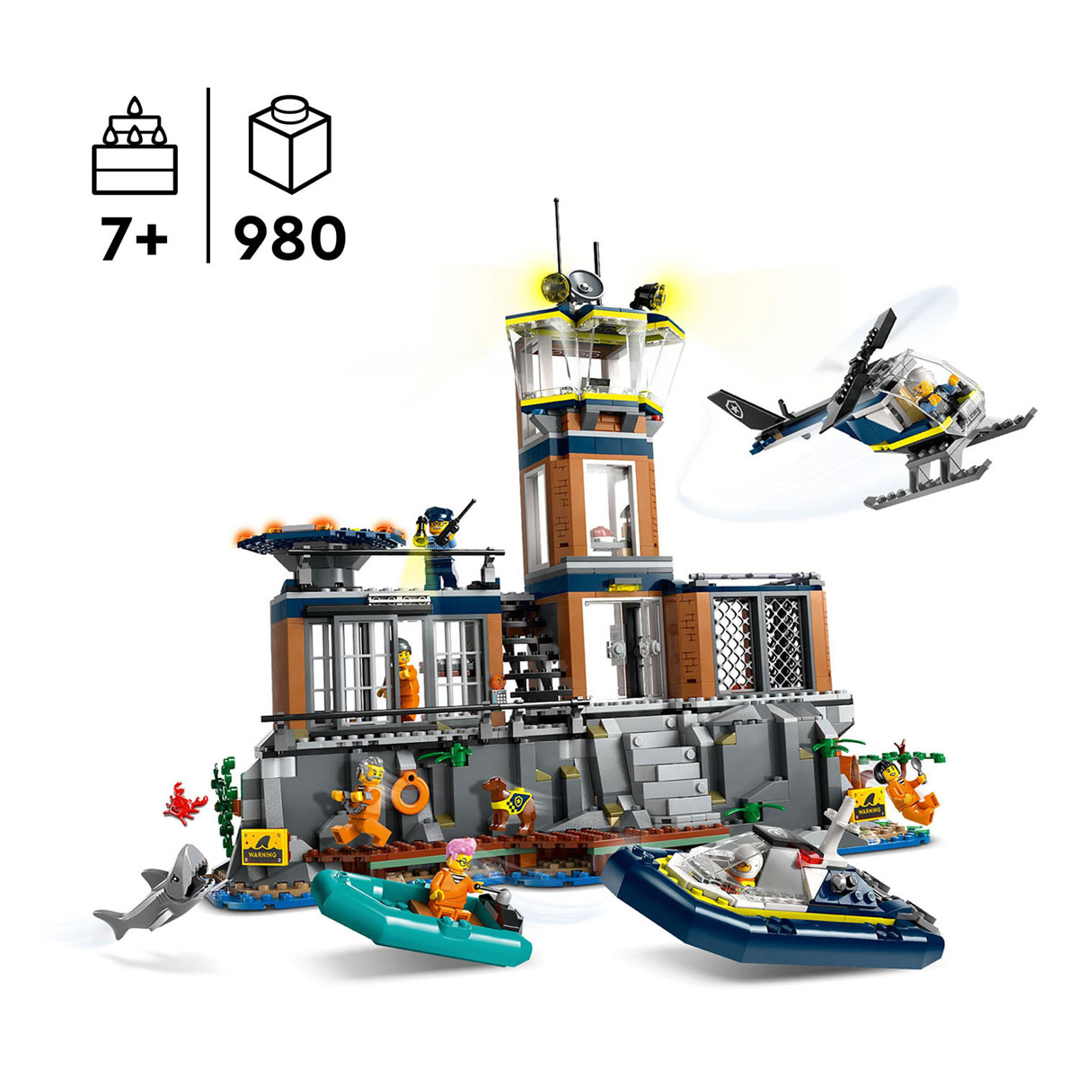 LEGO City 60419 Politiegevangeniseiland