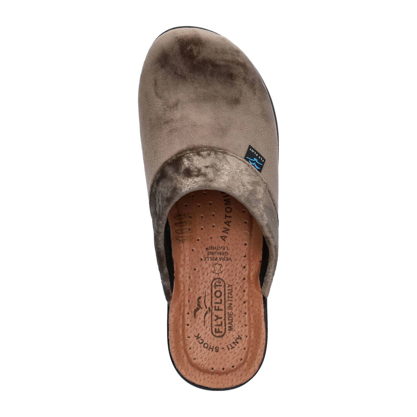 Fly Flot pantoffels taupe