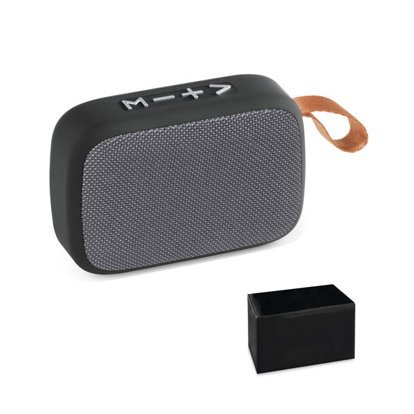 hi!dea 97395 - Enceinte portable 3W avec autonomie de 2h en polyester et ABS