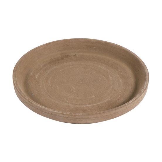 Soucoupe XLU basalte - D.38cm