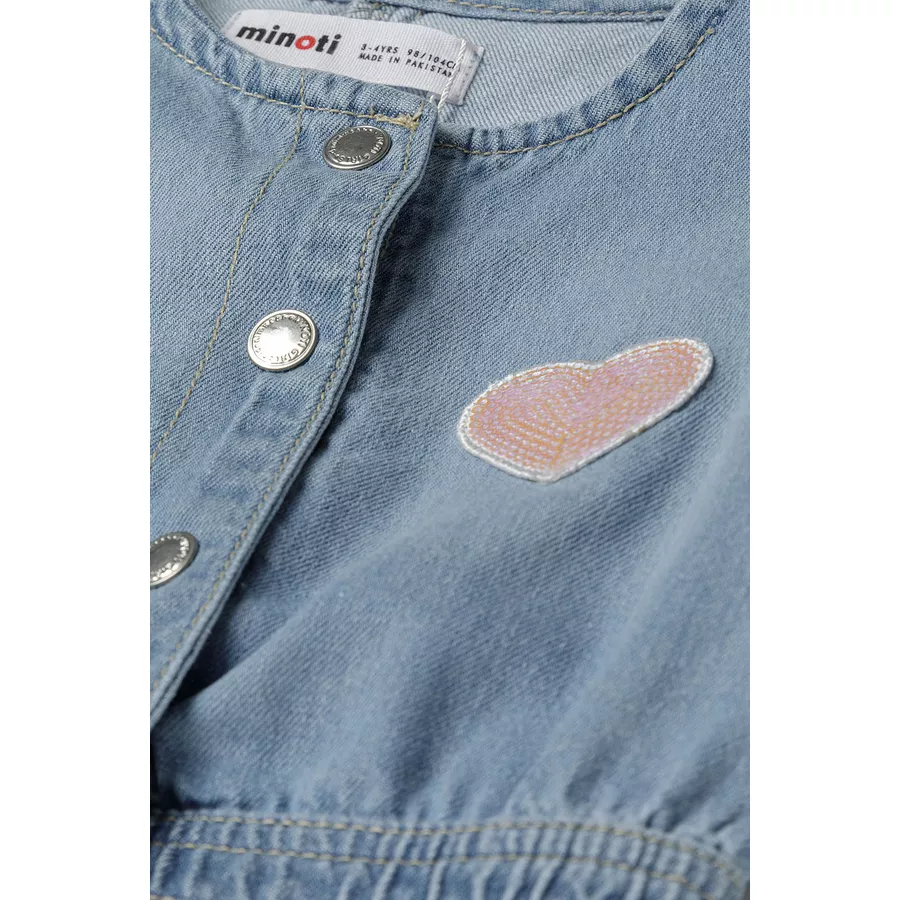 MINOTI Jeansoverall Denim-Blau