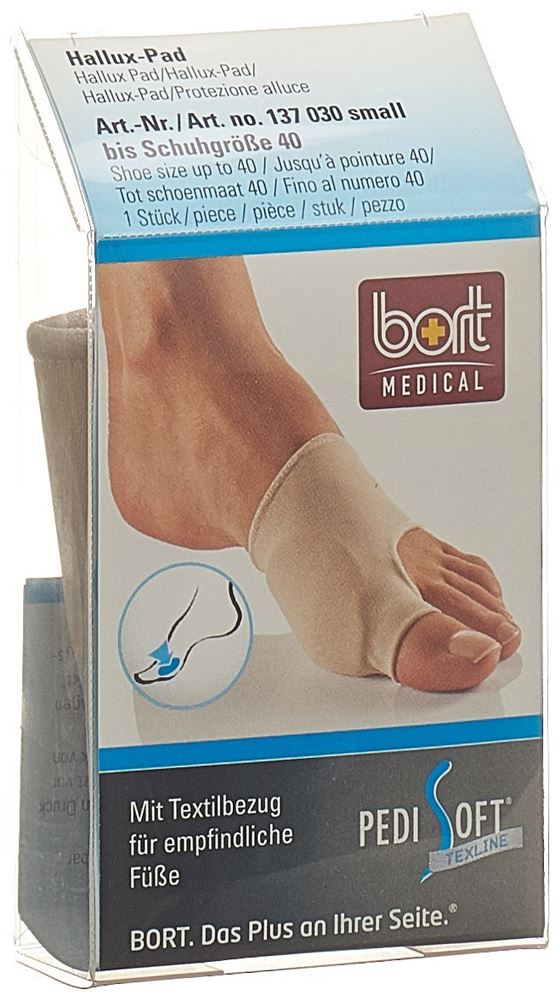 BORT Texline Hallux Pad S 1 Stk