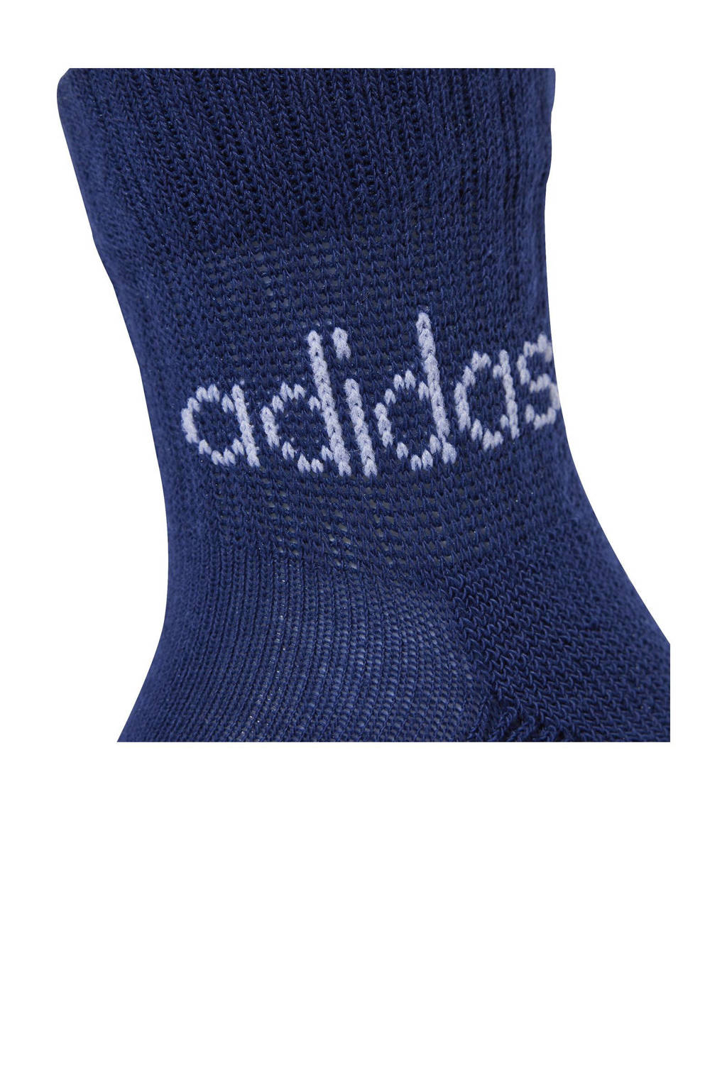 adidas sokken - set van 5 blauw