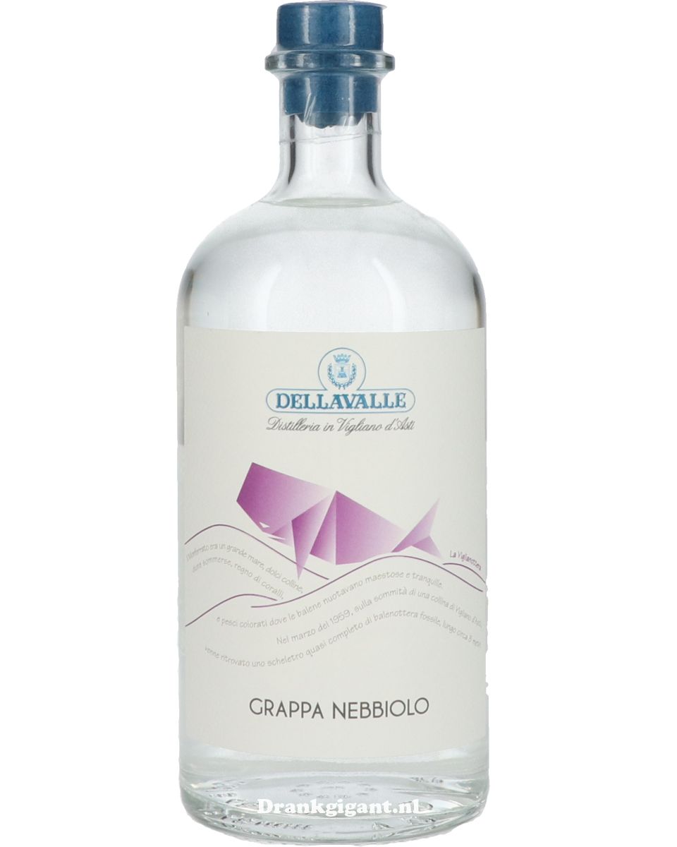 Dellavalle Grappa di Nebbiolo 70 cl