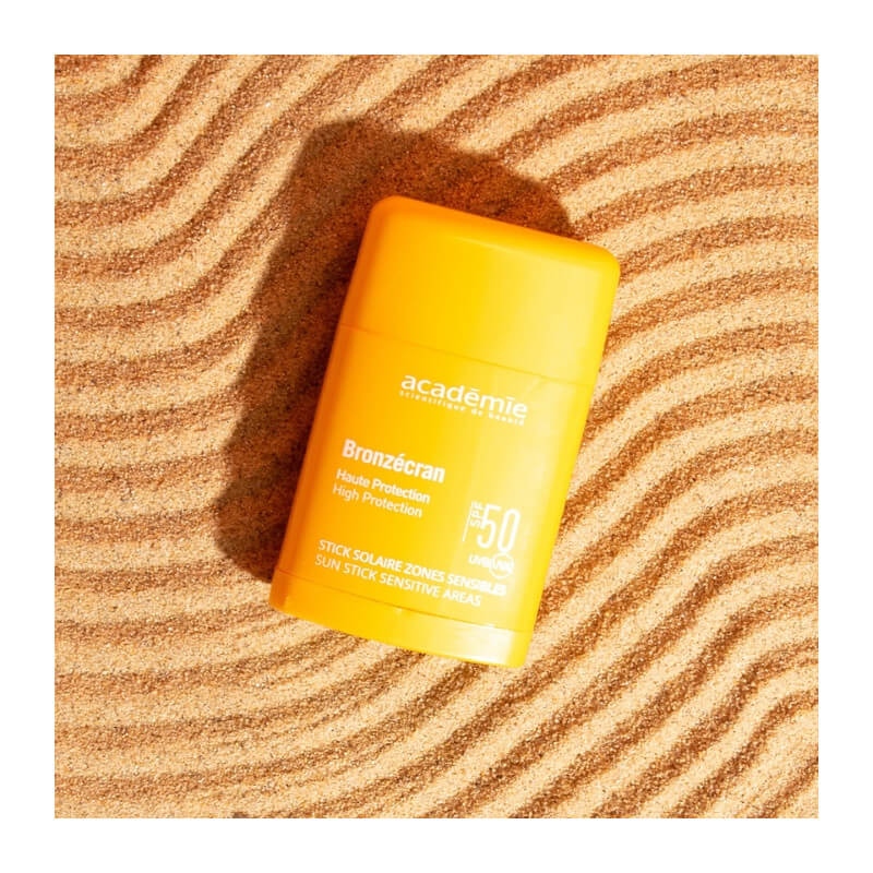Stick solaire zones sensibles spf 50 Bronzecran Académie Scientifique de Beauté 10ml