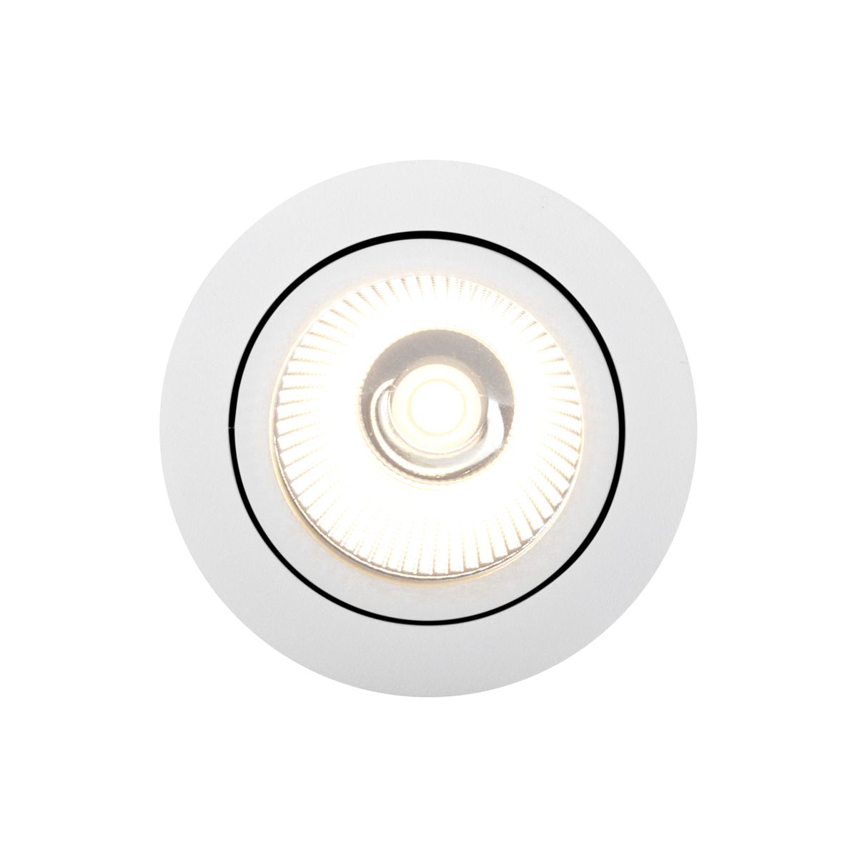 Set van 6 inbouwspots wit 9,5cm incl. LED 1300 lm dimbaar IP23 - Gaius