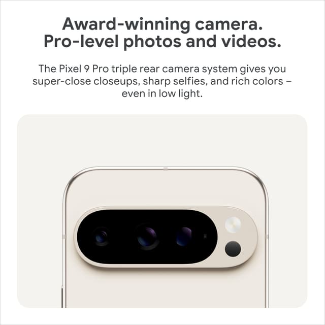 Google Pixel 9 Pro XL 5G smartphone 16/256GB (Porcelæn)