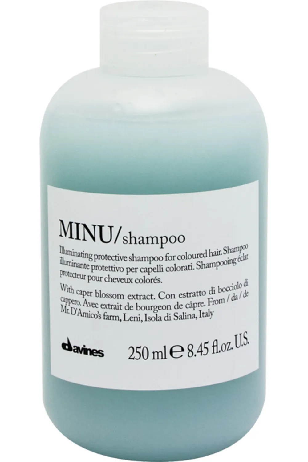 Davines Shampooing pour cheveux colorés Minu-250 ml
